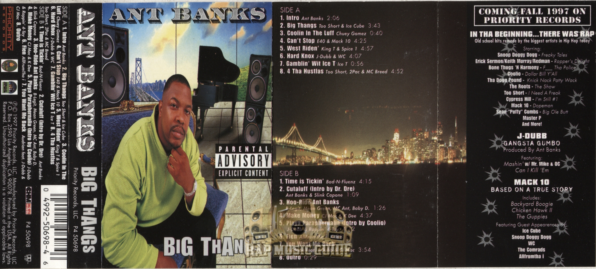 Ant Banks - Big Thangs: Cassette Tape | Rap Music Guide